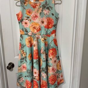 Floral Sleeveless Dress